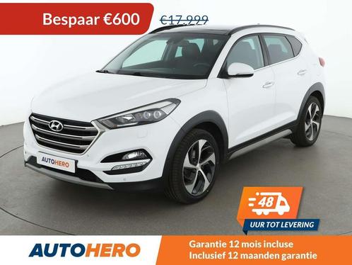 Hyundai Tucson 1.6 TGDI Style 4WD (bj 2018, automaat), Auto's, Hyundai, Te koop, Tucson, 4x4, ABS, Achteruitrijcamera, Airbags