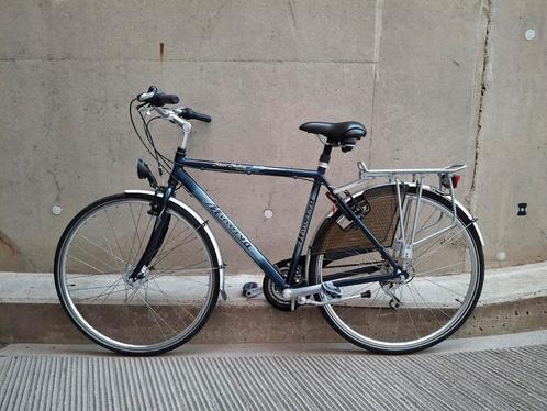 Herenfiets Minerva volledig in orde, 21 versnellingen, Fietsen en Brommers, Fietsen | Heren | Herenfietsen, Versnellingen, Ophalen