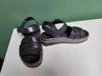 Mephisto lederen zwarte sandalen maat 36 als nieuw, Mephisto, Zwart, Zo goed als nieuw, Sandalen of Muiltjes