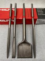 Set Hilti beitels SDS-Plus burins, ciseaux, Doe-het-zelf en Bouw, Ophalen, Nieuw