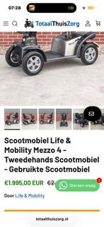 Scootmobiel mezzo, Diversen, Brommobielen en Scootmobielen, Ophalen, Zo goed als nieuw