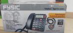 Téléphone  Fysic FX-3850, Télécoms, Comme neuf, Enlèvement ou Envoi, 1 combiné