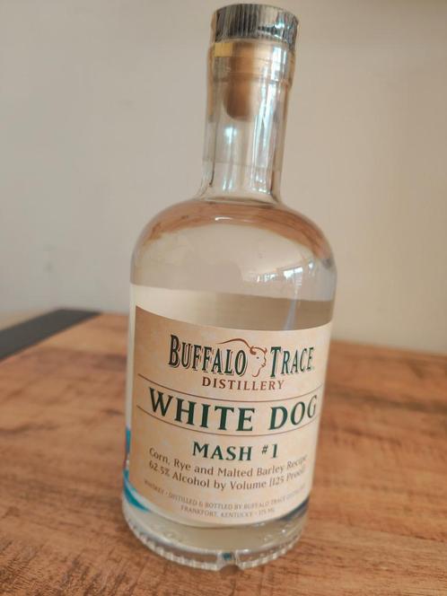 Buffalo Trace Distillery - White Dog  Mash #1 62,5% 375ml, Verzamelen, Wijnen, Nieuw, Overige typen, Overige gebieden, Vol, Ophalen of Verzenden