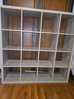 Kallax ikea 16 cases chêne blanchi, Huis en Inrichting, Kasten | Vitrinekasten, Eikenhout