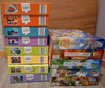 Puzzels merk Innovakids van 1000 stuks. beschikbaar voor biedingen