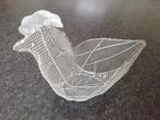 Kip (eiermandje) in metaaldraad, Antiek en Kunst, Ophalen of Verzenden