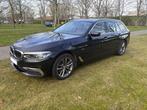 bmw 530i touring - luxury line, Auto's, Achterwielaandrijving, 139 g/km, USB, Zwart