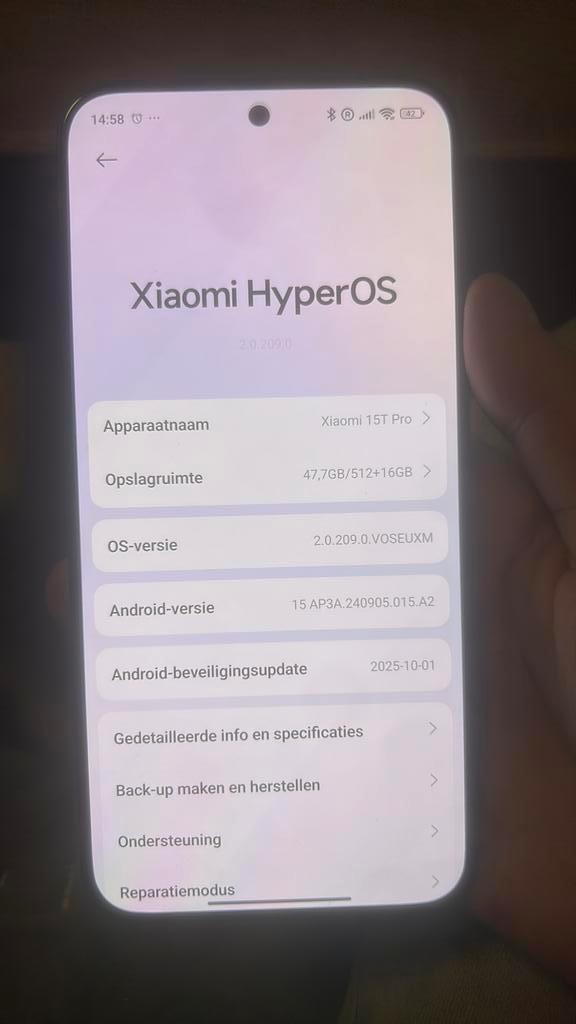Xiaomi 15T pro black 12GB RAM 512GB, Télécoms, Téléphonie mobile | Marques Autre, Comme neuf, Sans abonnement, Avec simlock (verrouillage SIM)
