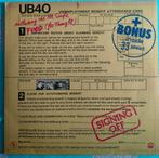 UB40 – Signing Off, Enlèvement