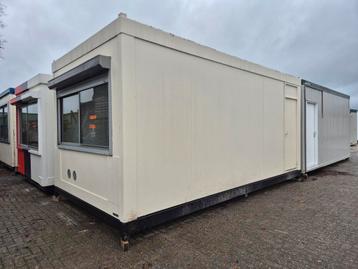 2 st. Kantoorunit, woonunit, unit, container, bouwkeet beschikbaar voor biedingen