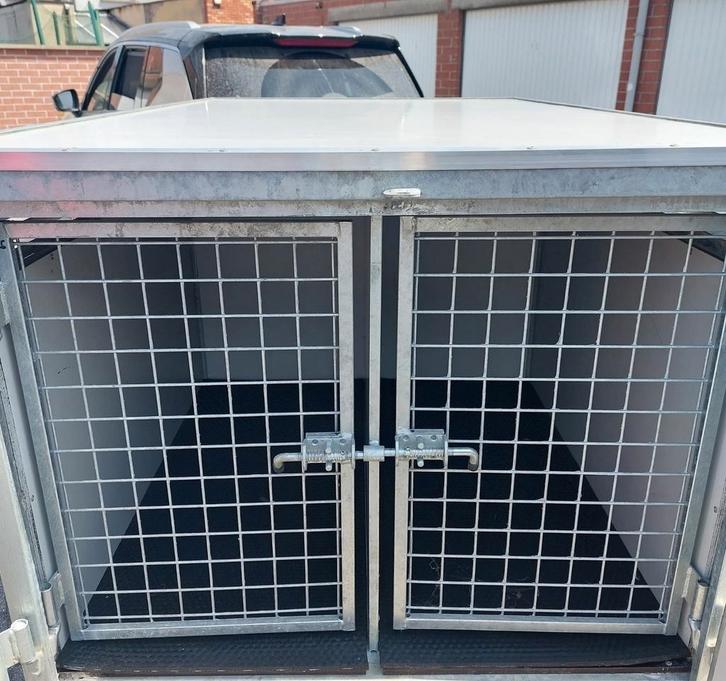 hondenaanhangwagen, Animaux & Accessoires, Maisons pour chiens, Comme neuf, Enlèvement