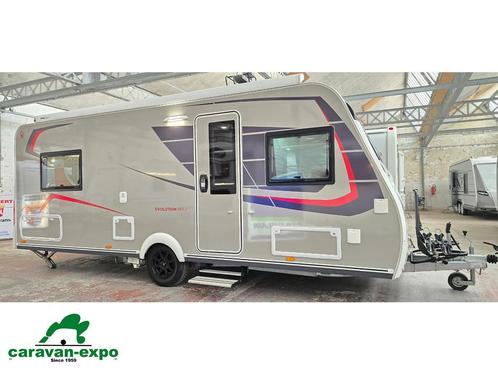STERCKEMAN EVOLUTION 542LJ (LONDON), Caravans en Kamperen, Caravans, Bedrijf, tot en met 4, 1250 - 1500 kg, Sterckeman, 6 tot 7 meter
