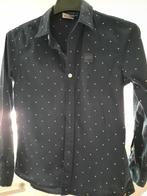 donkerblauw hemdje Retour 9-10jaar, Kinderen en Baby's, Ophalen, Overhemd of Blouse, Zo goed als nieuw, Jongen