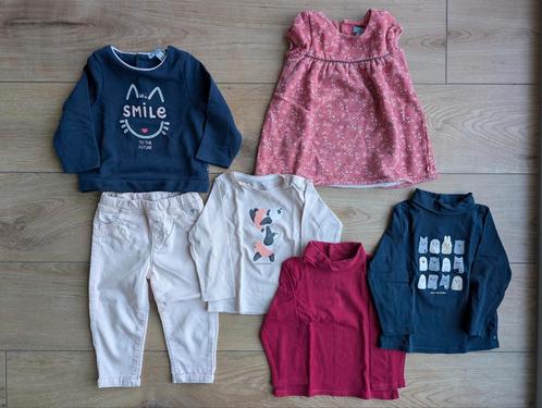 Pakket babykleding Obaïbi maat 80, Kinderen en Baby's, Babykleding | Maat 80, Gebruikt, Ophalen