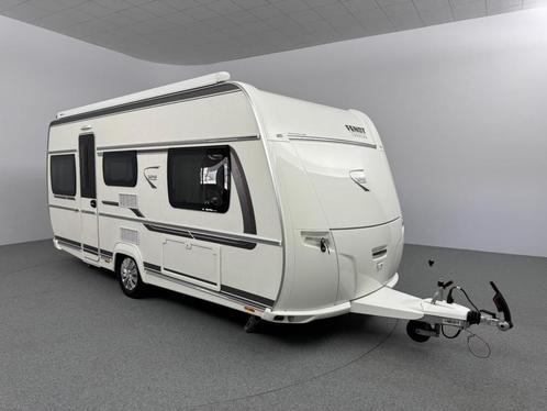 Fendt Saphir 465 TG Enkele bedden Cassetteluifel Duo control, Caravans en Kamperen, Caravans, tot en met 4, Overige, Fendt, 2 aparte bedden