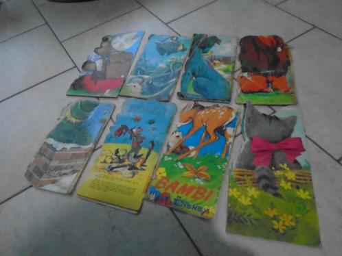 OUDE BOEKEN KARTON"WALT DISNEY"COLLECTIE SILHOUETTEN”, Antiek en Kunst, Antiek | Boeken en Manuscripten, Ophalen of Verzenden