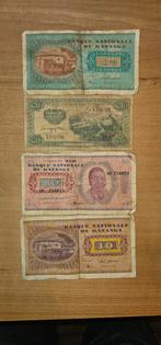 Anciens billets de banque, Enlèvement ou Envoi