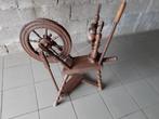 spinnewiel, Ophalen, Gebruikt, Spinnewiel