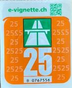 Vignette Suisse, Tickets en Kaartjes, Autovignetten