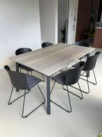 Eettafel + 6 stoelen, Ophalen, Zo goed als nieuw