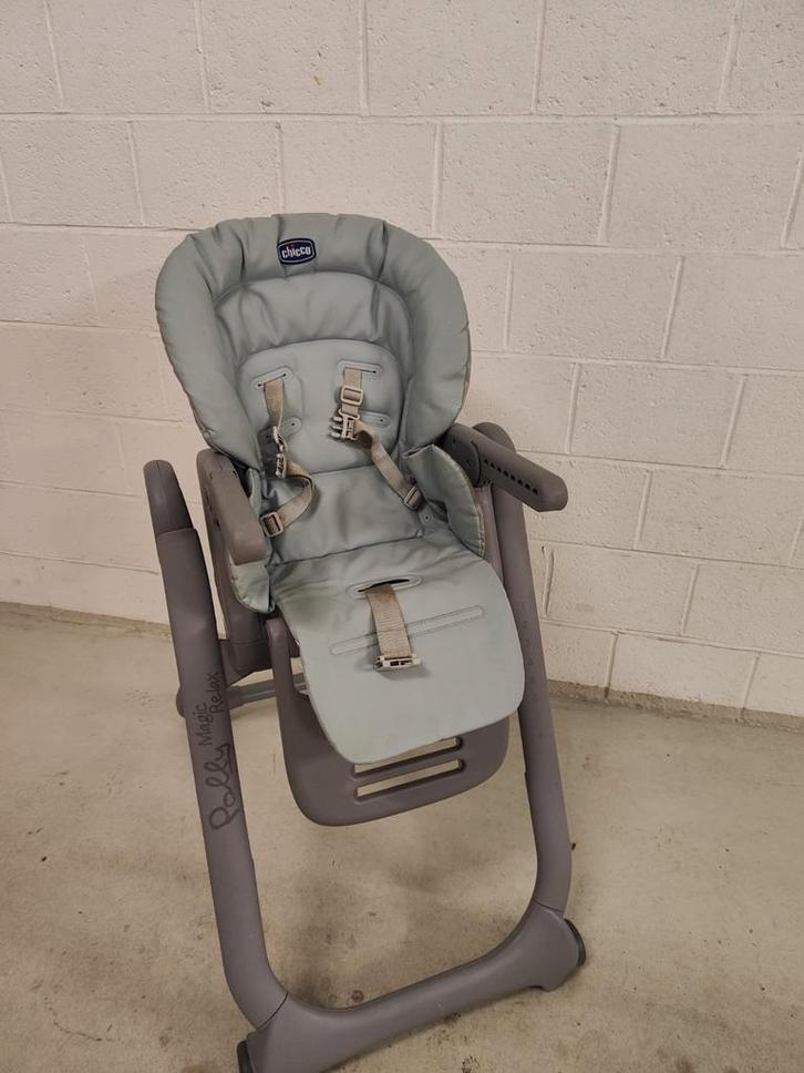 Chaise haute Chicco Polly Magic Relax, Enfants & Bébés, Relax bébé, Comme neuf, Chicco, Enlèvement
