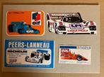 Stickers racing Elf. Michelin. Shell. Berner., Ophalen of Verzenden