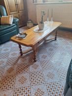 Table de salon en chêne massif. En parfait état., 100 à 150 cm, Moins de 50 cm, Comme neuf, Enlèvement