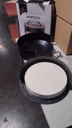 Pizzaoven BonPizza – Ø42 cm – Zwart, Ophalen, Nieuw