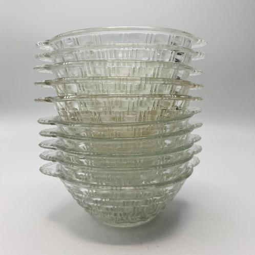 10 vintage glazen schaaltjes Made in Germany, Antiek en Kunst, Antiek | Glaswerk en Kristal, Ophalen of Verzenden
