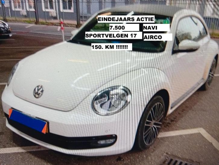 VW BEETLE  TOPWAGEN!!!!!!  KOOPJE ENDEJAARSPRIJS, Auto's, Volkswagen, Particulier, Te koop, Beetle (Kever), Benzine, Euro 5, Ophalen