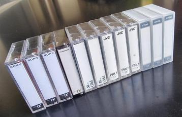 cassettes vides mini DV vidéo digital 60/90, Autres marques, Enlèvement ou Envoi, Bande, Disque ou Mémoire, Utilisé