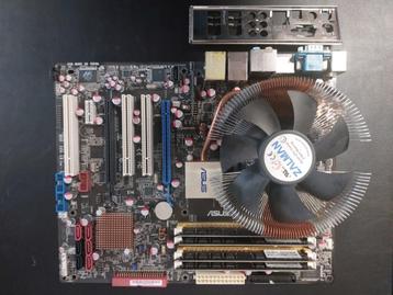 Asus P5B Premium met Intel Q6600 en 8GB RAM beschikbaar voor biedingen