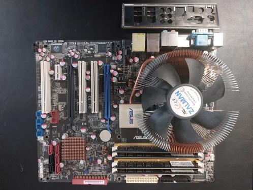 Asus P5B Premium met Intel Q6600 en 8GB RAM, Computers en Software, Moederborden, Gebruikt, Intel, DDR2, Ophalen of Verzenden