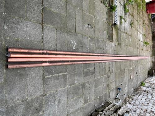 Tuyaux cuivre, Doe-het-zelf en Bouw, Buizen en Afvoer, Nieuw, Overige typen, Overige materialen, 4 tot 6 meter, 20 tot 40 mm, Ophalen