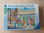 Puzzel Ravensburger 1500 stukjes, Sidewalk Fashion, Ophalen of Verzenden, 500 t/m 1500 stukjes, Zo goed als nieuw, Legpuzzel