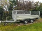 Aanhangwagen Saris geremd PM300 met opbouw - 3.3 m x 1.7 m, Ophalen, Gebruikt