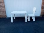 Kinder tafel met stoel, Ophalen of Verzenden