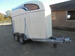 Paardentrailer, remork, paarden trailer, aanhanger, Atec., Enlèvement, Utilisé, Bois, Remorque 1½ cheval