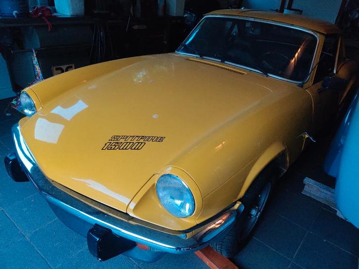 TRIUMPH Spitfire, Autos, Triumph, Particulier, Spitfire, Essence, Cabriolet, 2 portes, Boîte manuelle, Autres couleurs, Noir, Propulsion arrière