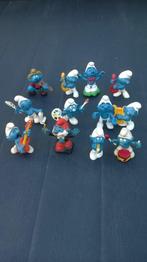 12 bespeelde muzieksmurfen in één lot, Verzamelen, Ophalen of Verzenden, Gebruikt, Verschillende Smurfen, Poppetje, Figuurtje of Knuffel