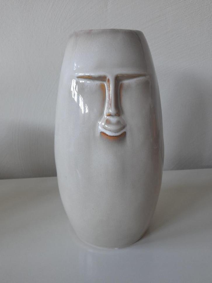 Vase Cocoon - visage, Maison & Meubles, Accessoires pour la Maison | Vases, Neuf, Moins de 50 cm, Poterie ou Porcelaine, Enlèvement