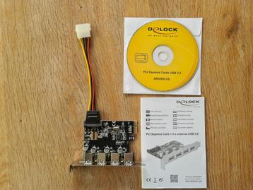 4 x USB 3.0  (PCI Express ) beschikbaar voor biedingen