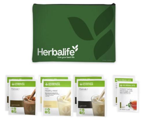 2 Proefpakketten Herbalife, Sport en Fitness, Gezondheidsproducten en Wellness, Nieuw, Poeder of Drank, Ophalen of Verzenden
