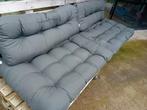 Lounge kussens te koop 125 op 80 en 125 op 40 15 cm dik., Tuin en Terras, Tuinmeubel-accessoires, Ophalen of Verzenden, Zo goed als nieuw