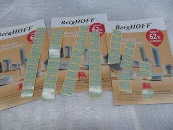 53 postzegels van Delhaize Berg Hoff. beschikbaar voor biedingen