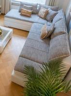 Hoekbank slaapbank met tafel, Huis en Inrichting, Zetels | Zetels, Ophalen, Hoekbank, Leer