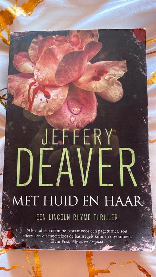 Jeffery Deaver - Met huid en haar, Livres, Thrillers, Comme neuf, Enlèvement ou Envoi
