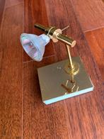 Plafonnier rectangulaire doré, Halogène, Spot encastrable ou Spot mural, Enlèvement, Utilisé