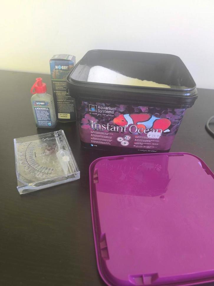 Aquarium zeezout en zoutmeter, Dieren en Toebehoren, Vissen | Aquaria en Toebehoren, Ophalen