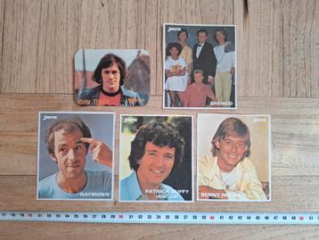Lot vintage stickers - tijdschrift Joepie met artiesten beschikbaar voor biedingen